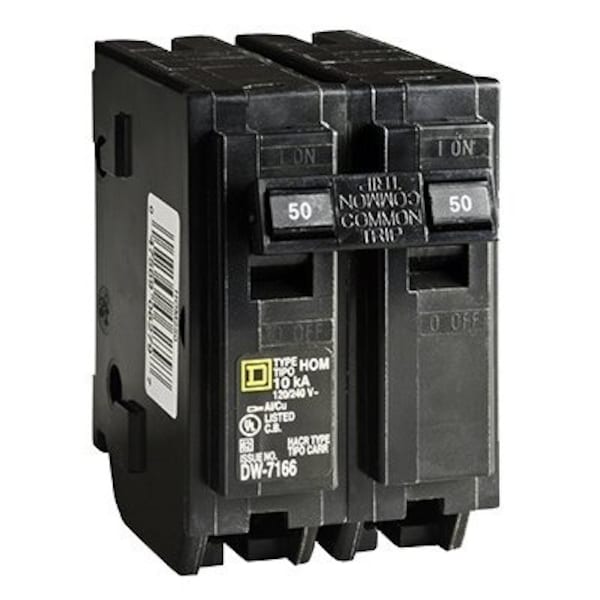 50A DP Circuit Breaker - HOM250CP - G007904780