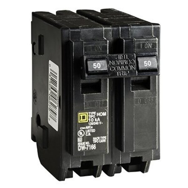 50A DP Circ Breaker - HOM250C - G907904613