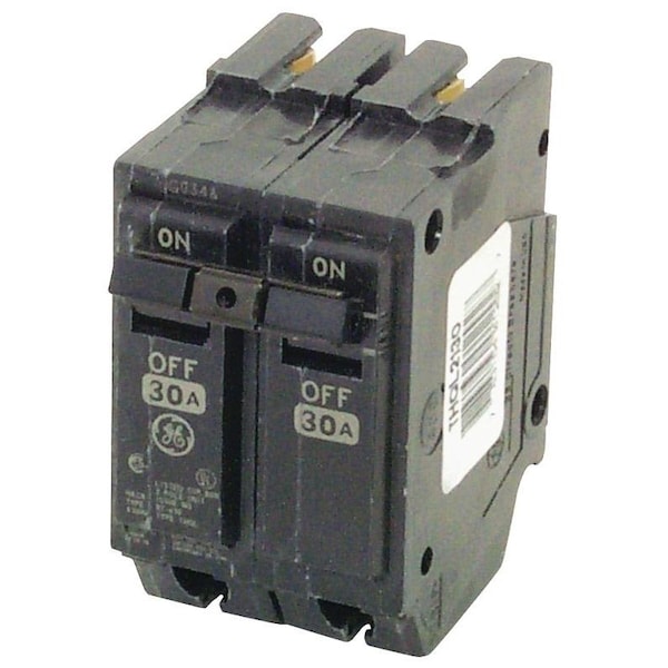 Feeder Circuit Breaker, Type THQL, 30 A, 2 Pole, 120240 V, Plug Mounting