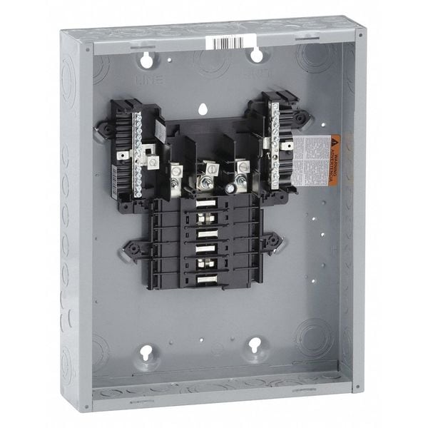 Load Center, QO, 12 Spaces, 125A, 208Y/120/240V AC, Main Lug, 3 Phase - QO312L125G