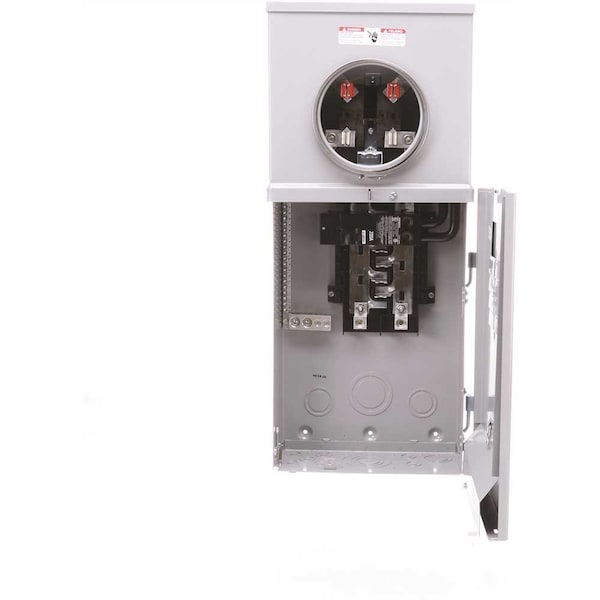 200 Amp 8-Space 16-Circuit Meter Load Center Combination