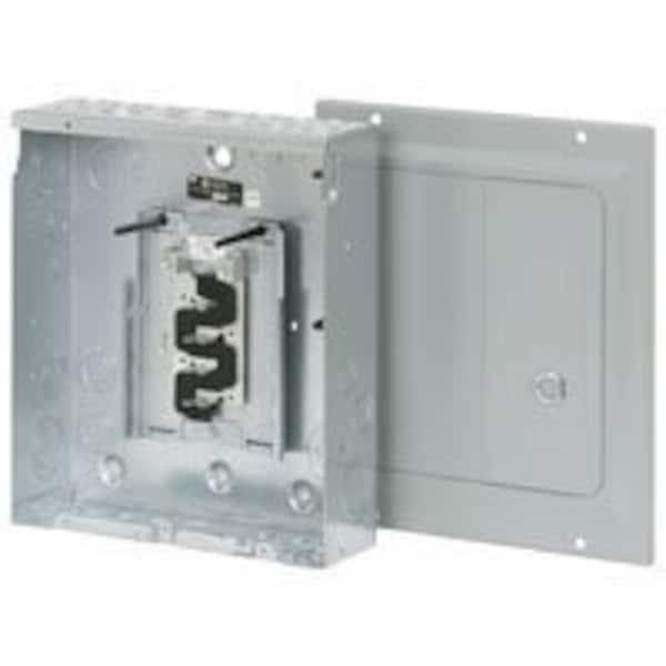 Load Center, BR, 8 Spaces, 125A, 120/240V AC, Main Lug, 1 Phase - BR816L125SDP - G504258058