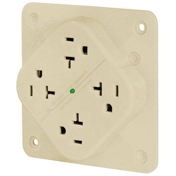 Surge Suppressor, 1 Phase, 2 Poles - 21254SLA