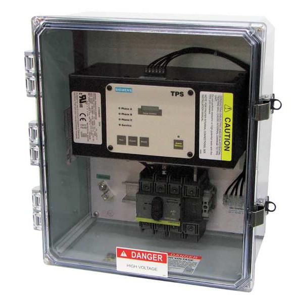 Surge Protection Device, 1 Phase, 120/240V AC, 2 Poles, 3 Wires + Ground - TPS3A1230VXD2