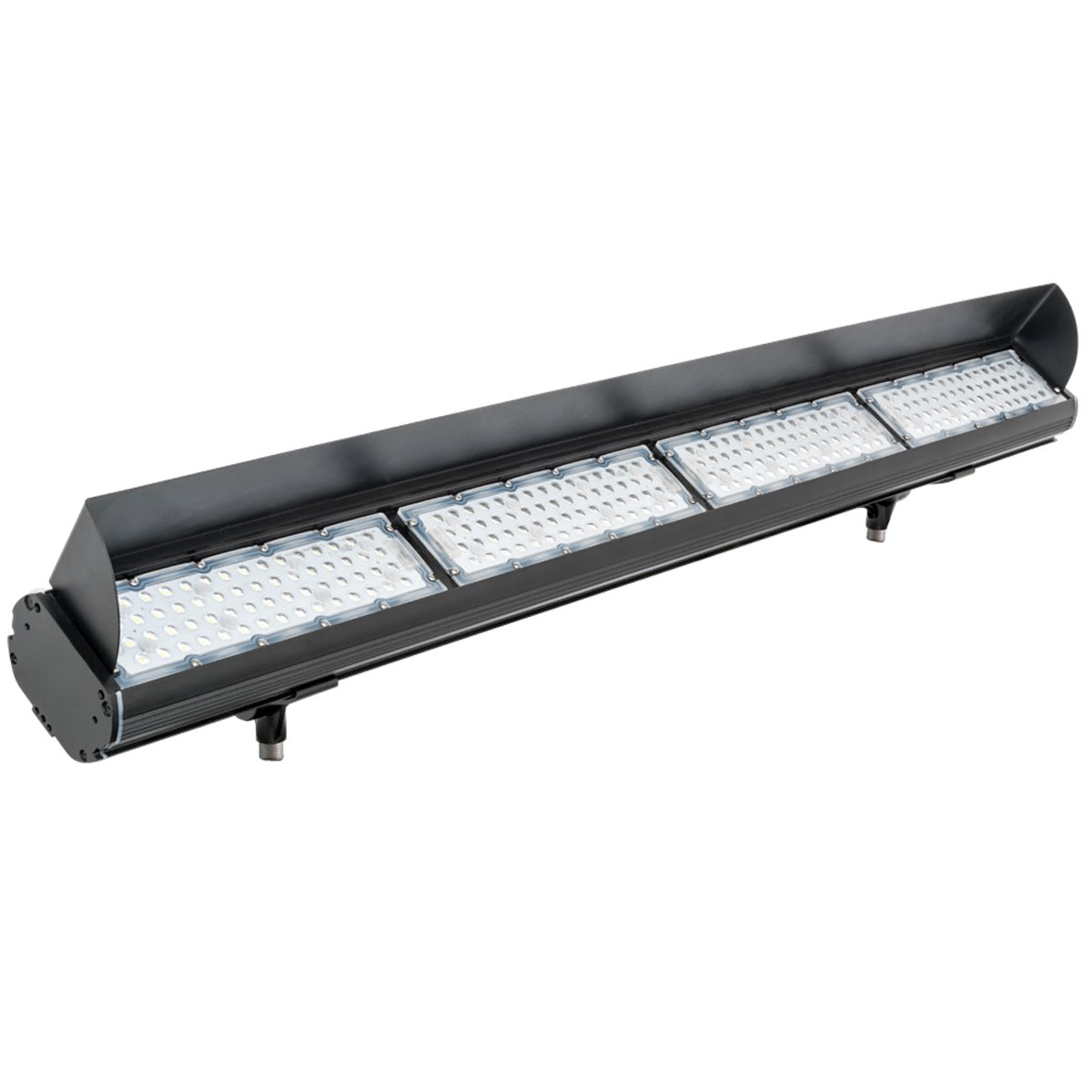LED Sign Light - 4 Foot - 120 Watts - 3000K Soft Light - 120-277V - Black Finish
