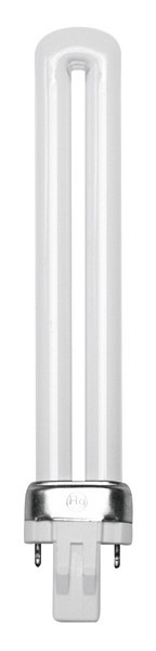 13 Watt Twin Tube Compact Fluorescent PL Bulb with 2-Pin (GX23) Base, 5000K -  CF13DS/850/ECO