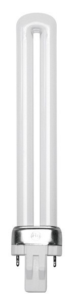 5 Watt Twin Tube Compact Fluorescent PL Bulb with 2-Pin (G23) Base