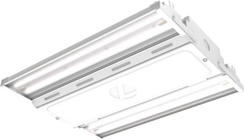 Compact Pro High Bay, LED, 48,000LM, High efficiency, Glare Control Lens, Narrow distribution, 120V-277V, Generic driver 0-10V dimming, 5000K, 80 color rendering index, White - CPHB 48000LM HEF GCL ND MVOLT GZ10 50K 80CRI DWH