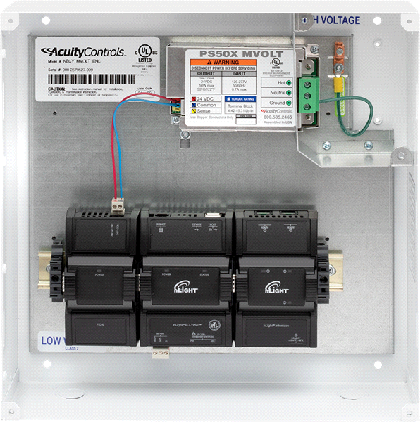 nLight - Controller switch - nLight Eclypse, 120-277V, OpenADR, Enclo - Model NECY MVOLT ENC AIR