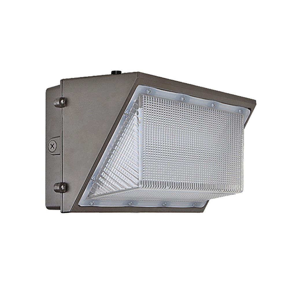 LED Wallpack With Photocell - 40 Watt - 5400 Lumens - 5000K Daylight - 120-277V - Bronze Finish