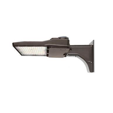 150 Watt LED Parking Lot Area Light - Wall Mount - 20800 Lumens - 5000K Daylight - 120-277V - Bronze Finish