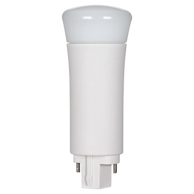 2 Pin Base LED Replacement Bulb - Replaces 18-26 Watt- G24D Base Lamps - Ballast Compatible, 5000K and 900 Lumens