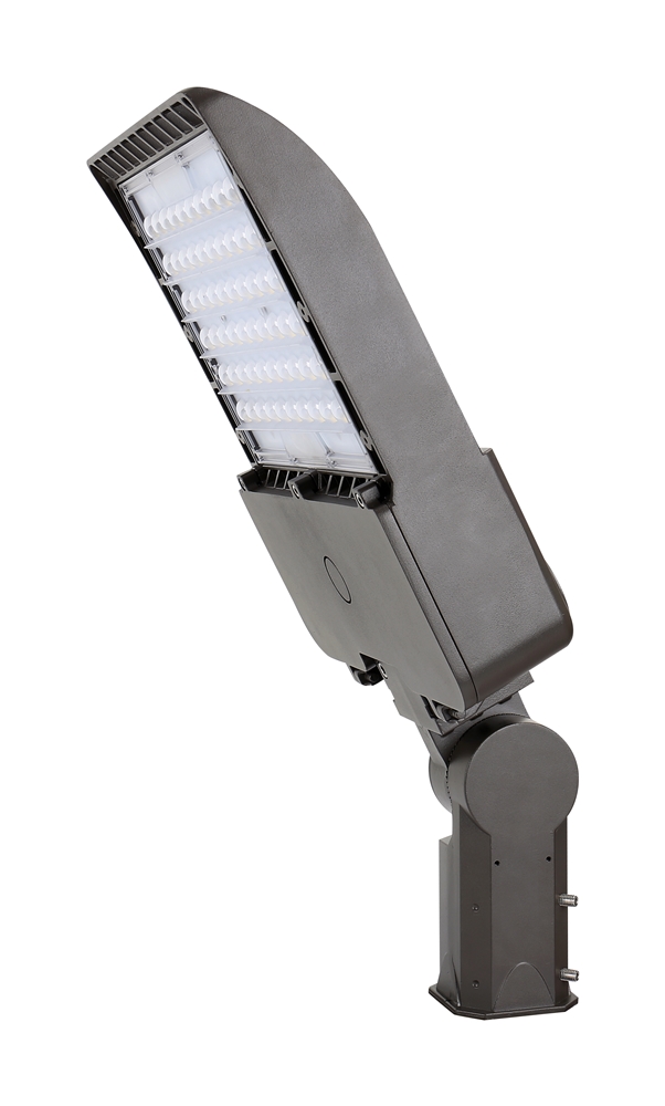 105 Watt LED Parking Lot Area Light - Slipfitter Mount - 13800 Lumens - 5000K Daylight - 480V - Bronze Finish