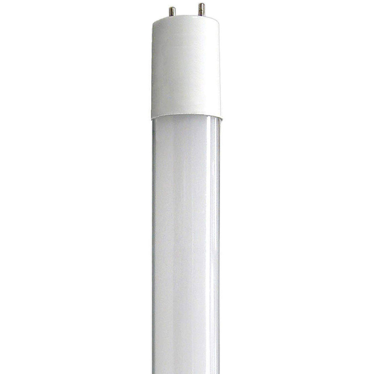 LED T8 Linear Retrofit Bulb - 2 Foot - 8 Watt - 1250 Lumens - 3500K Neutral White - Electronic T8 Ballast Compatible Only