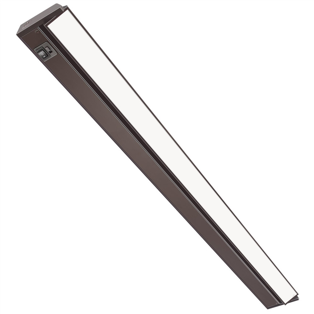 42 inch LED Undercabinet Light 20 Watt, Bronze, with swivel lens,  changeable color temperature and hi-low switch