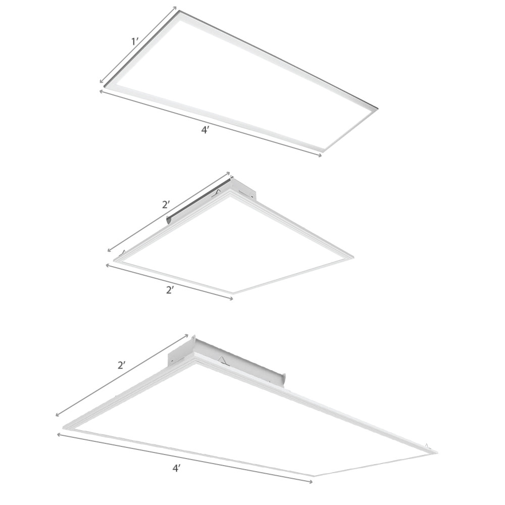 Led Drop Ceiling Flat Panel Light Fixtures