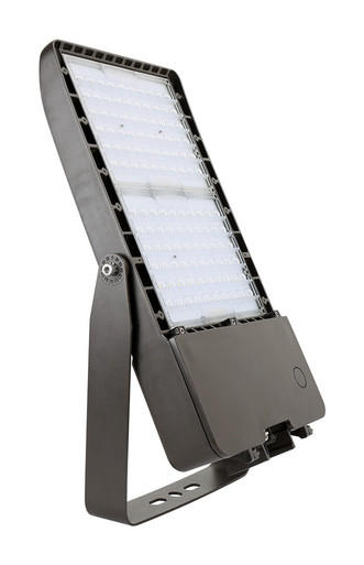 250 Watt LED Parking Lot Area Light - Trunnion Mount - 34500 Lumens - 5000K Daylight - 480V - Bronze Finish