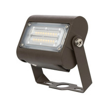 12 Watt LED Landscape Flood Light - Trunnion Mount - 1300 Lumens - 5000K Daylight - 120-277V - Bronze Finish