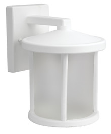 Tuscano LED Polycarbonate Wall Light - White Finish - UL Listed Wet - 13 Watt - 1280 Lumens - 4000K Cool White
