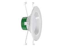 6 Inch Recessed Can Retrofit - 15 Watt - 1275 Lumens - Color Selectable 27K/30K/35K/40K/50K - 120V - Recessed Can Required - Dimmable
