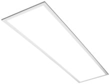 1x4 LED Flat Panel - Watt Selectable 20W/25W/30W - 3750 Max Lumens - 35K/40K/50K Color Selectable - 120-277V - Dimmable - With Suspension Hanging Kit