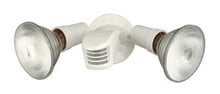 2 Light - 10" - Flood Light, Exterior - Par38 W/Adjustable Swivel & Motion Sensor