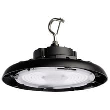150 Watt UFO LED High Bay Light - 21600 Lumens - 5000K Daylight - 120-277V - Black Finish