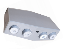 Decorative Emergency Downlight - White Finish With 90 Minute Battery Back-Up