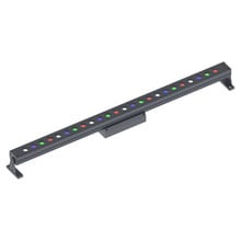 RGBW Color Changing LED Flood Light Black Linear Fixture 36 Watt App Controlled
