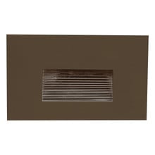 LED Step Lights - 3.5W - 120V - Color Tmepurature Selectable 30K/40K/50K - Baffle Style - Recess Mount - Oil Rubbed Bronze Finish
