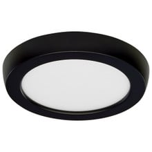 LED Blink Light - 9W - 120V - 5 Inch - Round - Color Selectable 27K/30K/35K/40K/50K - Dimmable - Black Finish