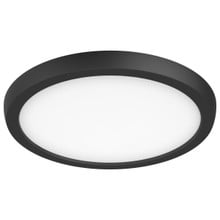 LED Blink Light - 13W - 120V - 9 Inch - Round - Color Selectable 27K/30K/35K/40K/50K - Dimmable - Black Finish