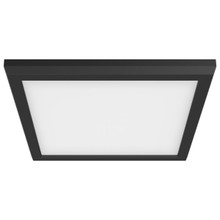 LED Blink Light - 13W - 120V - 9 Inch - Square - Color Selectable 27K/30K/35K/40K/50K - Dimmable - Black Finish
