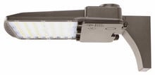LED Parking Lot Area Light - Watt Selectable - 60/90/120/140W - Color Selectable 30K/40K/50K - 23000 Max Lumens - Wall Mount