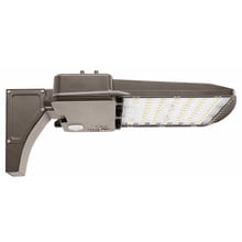 LED Parking Lot Area Light - Watt Selectable - 60/90/120/140W - Color Selectable 30K/40K/50K - 23000 Max Lumens - Wall Mount W/ Motion Sensor