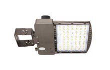 LED Parking Lot Area Light - Watt Selectable - 60/90/120/140W - Color Selectable 30K/40K/50K - 23000 Max Lumens - Yoke Mount W/ Photocell W/ Motion Sensor