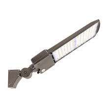 LED Parking Lot Area Light - Watt Selectable - 120/180/240/300W - Color Selectable 30K/40K/50K - 45000 Max Lumens - Pole Mount W/ Motion Sensor
