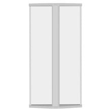 LED Commercial Wall Sconce - 12"X10" - Multi Watt Max 20/15/10W - Max Lumens 1700 - Color Selectable 30K/35K/40K - Wall Mount - 120-277V - White Finish - With Emergency Battery Back-Up