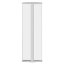 LED Commercial Wall Sconce - 48"X10" - Multi Watt Max 40/30/20W - Max Lumens 3400 - Color Selectable 30K/35K/40K - Wall or Suspension Mount - 120-277V - White Finish