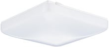 LED Square Flush Mount for residential Use Only. Available in 11IN, 14IN, & 20IN Sizes., 20W, 80 CRI, 4000K