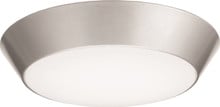 Versi Lite LED Flush Mount,13IN,4000K,Dark bronze textured