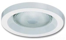 6IN white PAR30, wet location trim, Torsion Spring - 6H2O TOR U