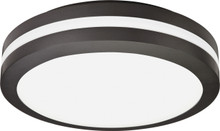 LED Cast Flush Mount, 15FT, Dark Bronze Finish