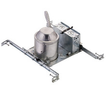 4 IN air-tight, IC/Non-IC remodel housing,Foam gasketing; aids in air-tight installation,