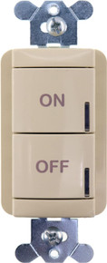 Switchpod , Vacancy (default) or Auto-On , Multi-Way , Ivory, SKU - 213VWH - SPODM SA 3X IV