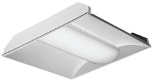 LED 2x2 Volumetric Architectural Fixture, Nominal 4000 lumens, Acrylic diffuser, linear prismatic lens, eldoLED dimming 1pct, 80+ CRI, 3500K, nLight with 80pct (L80) lumen management, SKU - 225HAH - 2VTL2 40L ADP EZ1 LP835 N80 G1