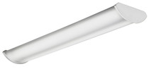 LED Surface Volumetric, 4ft,Nominal 4000 LM,eldoLED dimming 1%,Emergency battery pack (nominal 1400 LM),80+ CRI, 3500K