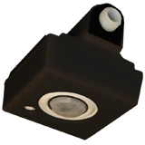 Oudoor Pole/Fixture Mount Sensor , Large Motion / Extended Range 360? Lens , Outdoor PIR Detection  , Dark Bronze - SBOR 10 OEX BZ