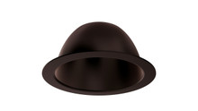 LDN4 Round Open Trim, Clear, Semi-Specular, Trim - Model LO4 AR LSS Trim