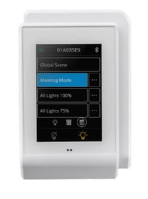Low Voltage Wallpod, Touchscreen Wall Control, White
